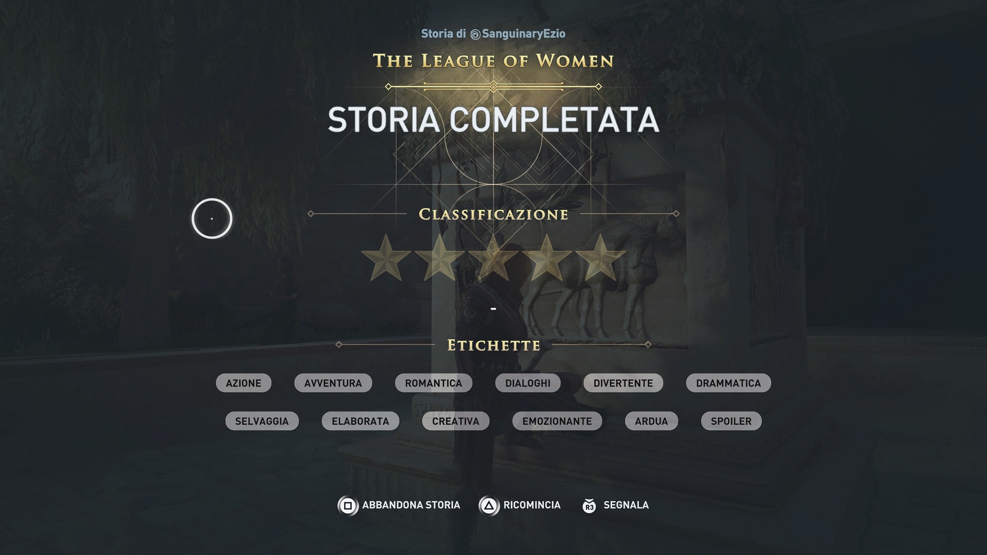 Story creator mode assassins creed что это